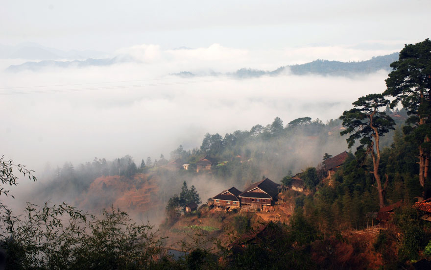 苗岭清早 摄影 山水迷