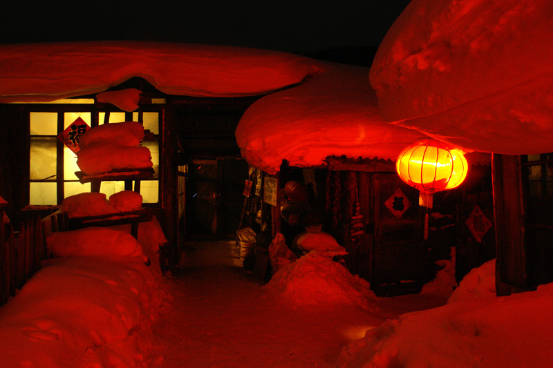 雪乡人家 摄影 关东布衣