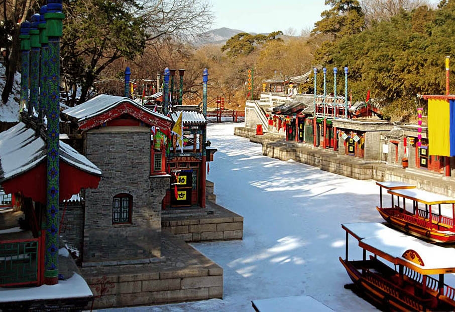 苏州街雪景 摄影 古月星辰