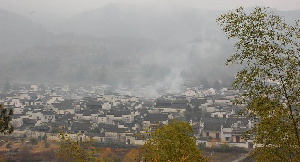 西递古村落 摄影 近山远水