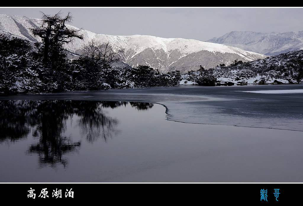 高原湖泊 摄影 欢哥