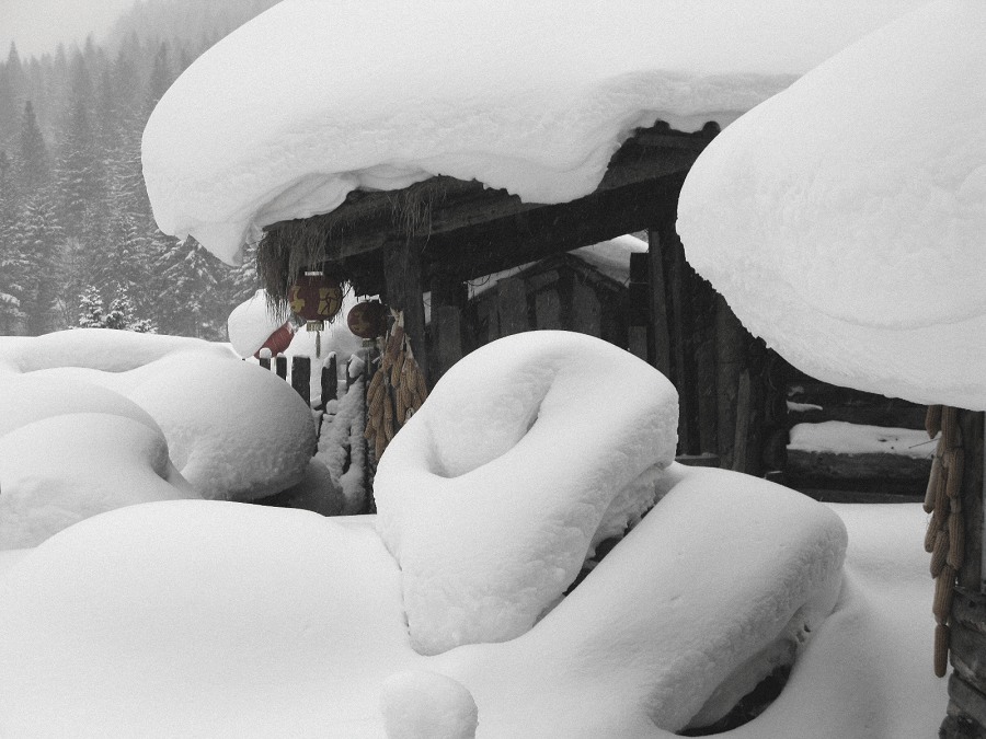 雪屋 摄影 沈德伟