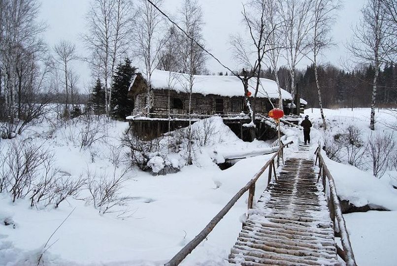 雪中小屋 摄影 我欢喜