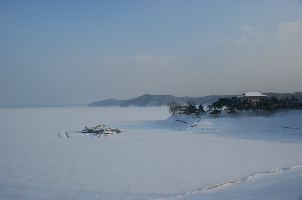 雪 摄影 照红天