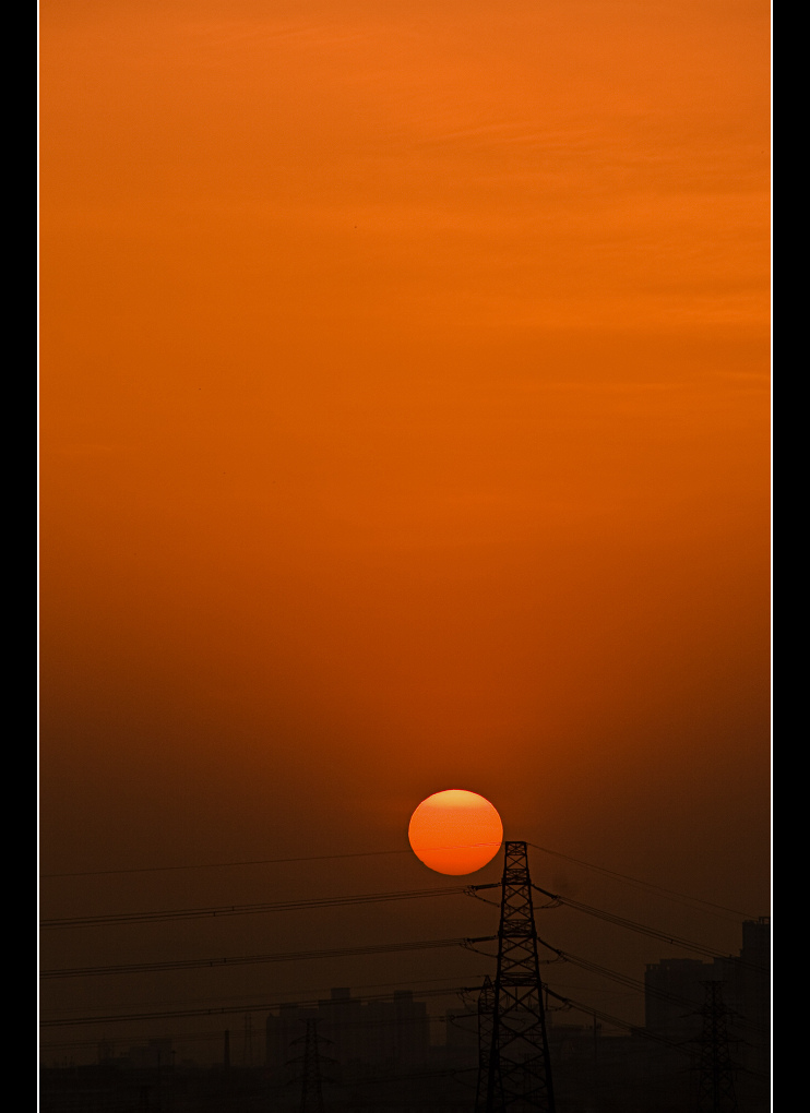 夕阳红 摄影 玉月