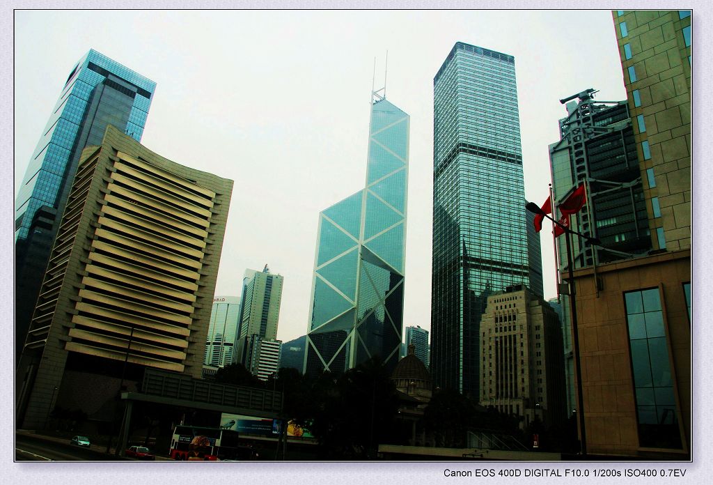 香港摩天楼2 摄影 梧桐雨润