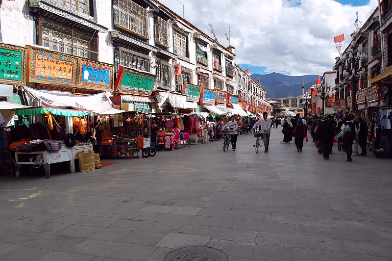 拉萨街景 摄影 跟我玩1064