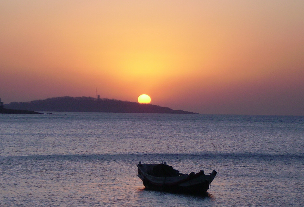 太阳一出红漫天 摄影 海鸥119