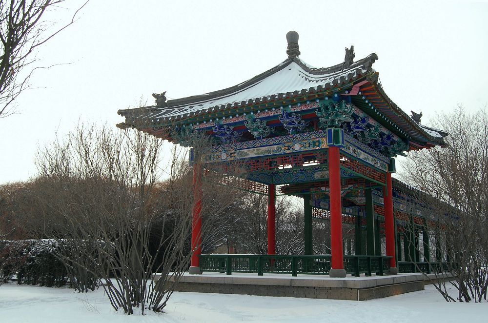 雪景 摄影 清泉晓月