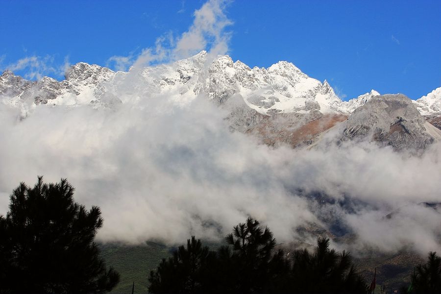 雪山 摄影 无敌小天天