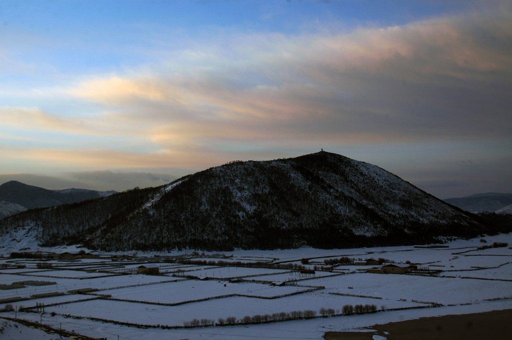 香格里拉晨曦 摄影 雪山之灵