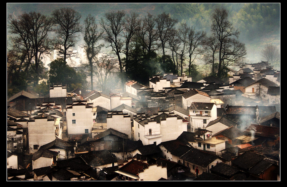 山村晨韵 摄影 千岛湖