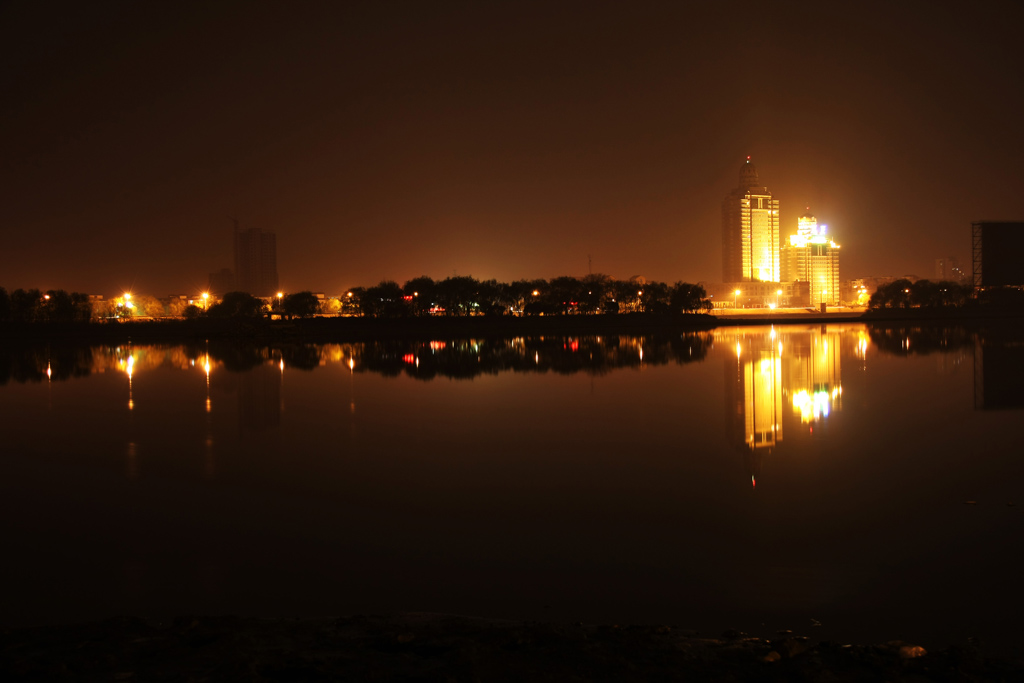 白河夜景 摄影 信天嗡