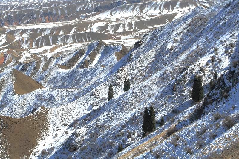 残雪 摄影 源泉地