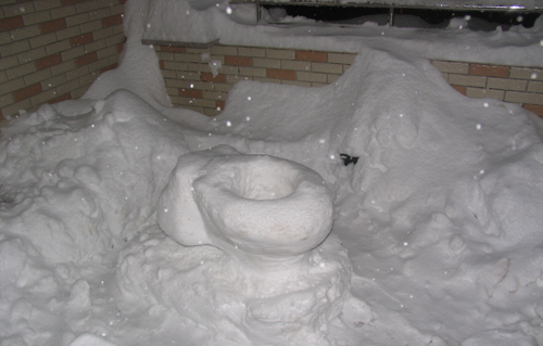 人为雪景 摄影 日斗