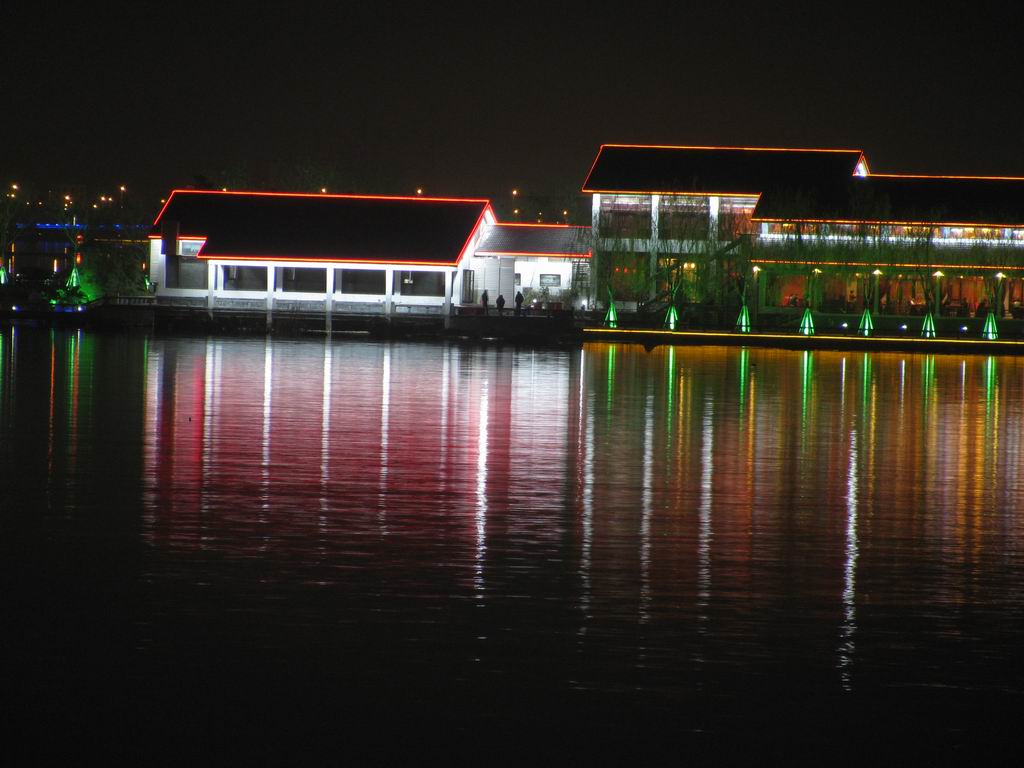 金鸡湖夜景 摄影 綄鎂幸福