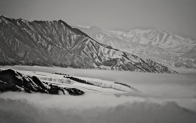 素天山 摄影 源泉地