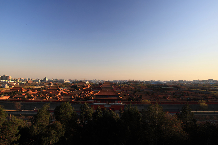 北京故宫全景 摄影 好色影