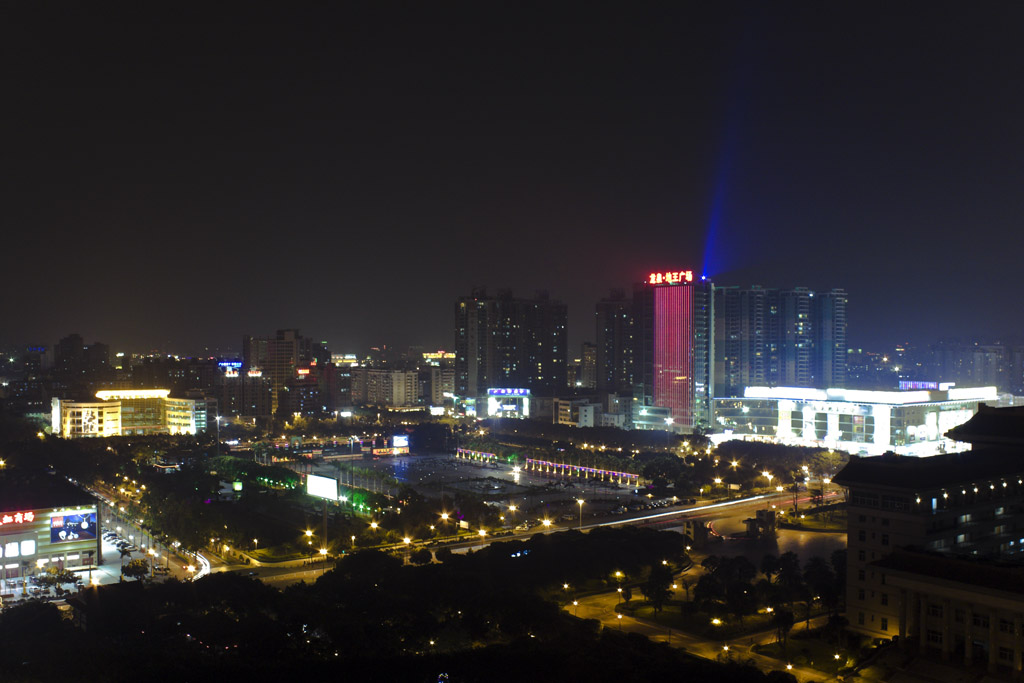 夜幕下的长安 摄影 舅父