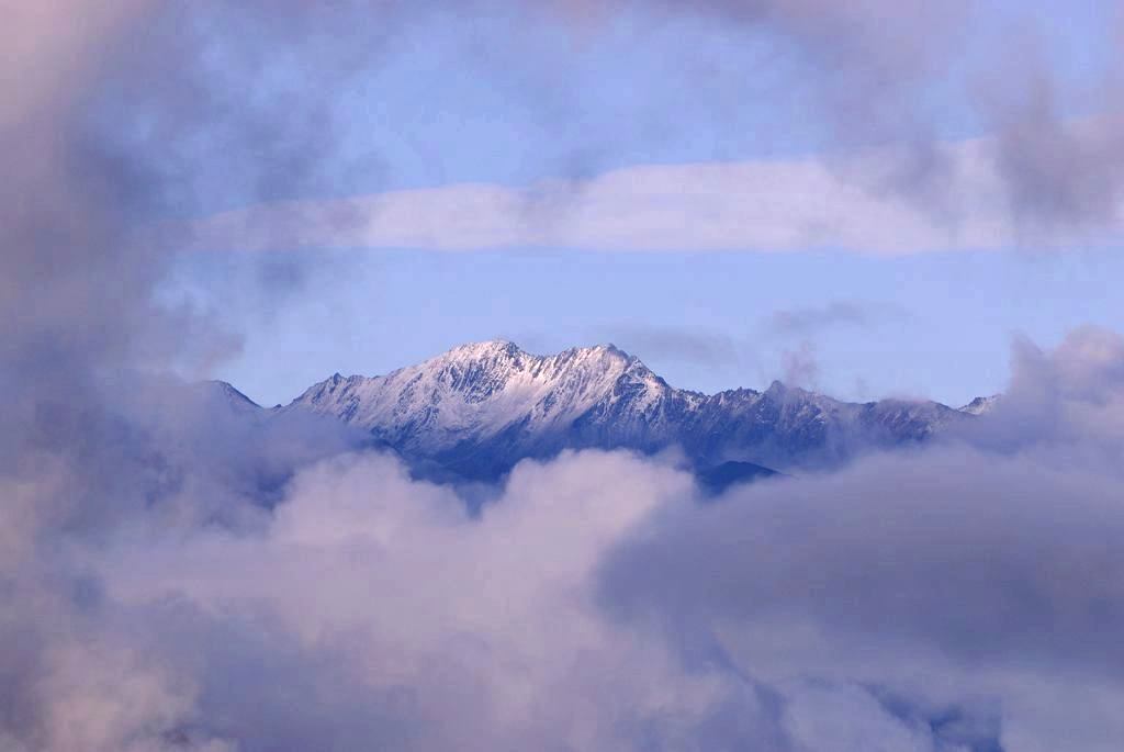 梦幻之巴郎山峰 摄影 少小离川