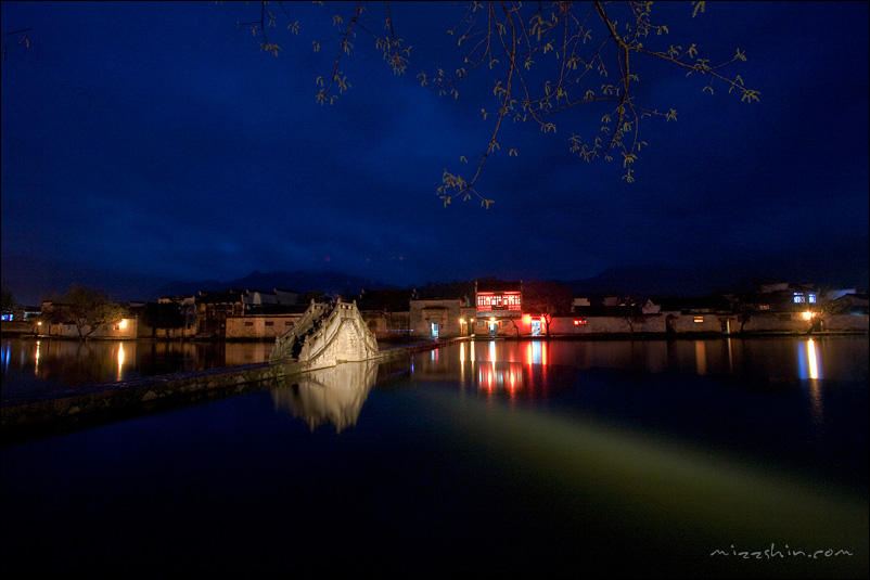 宏村 夜景 摄影 辛宗秀