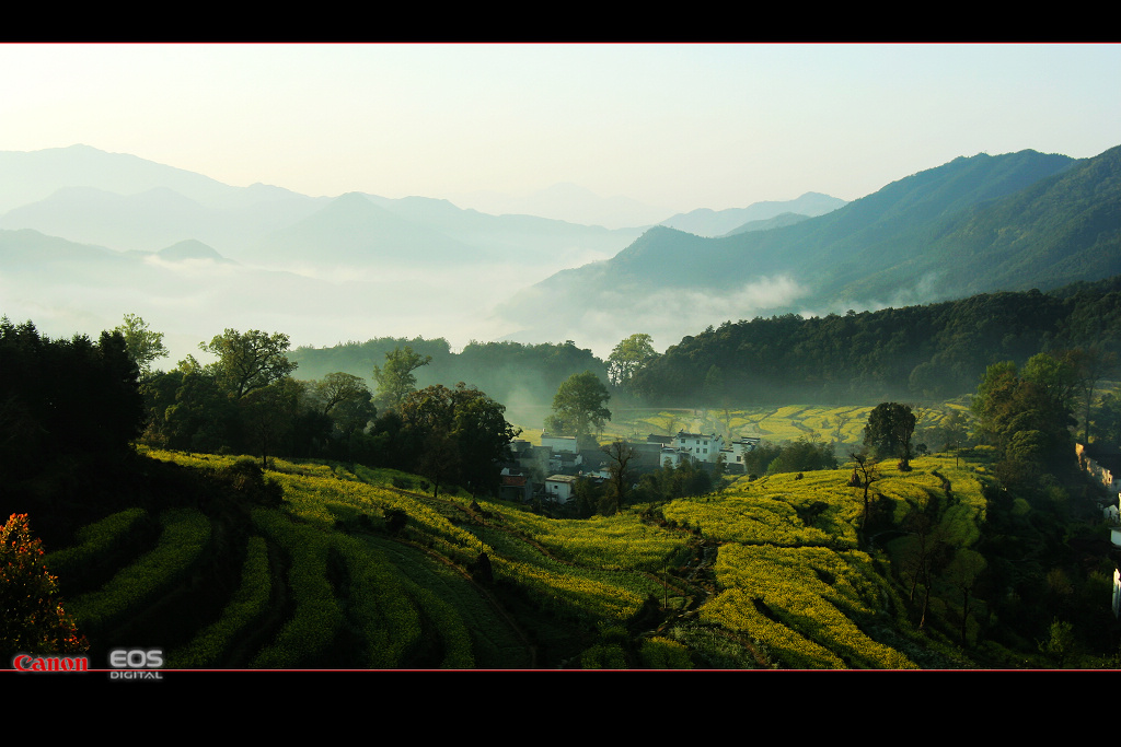 山乡春早 摄影 wanxianshan