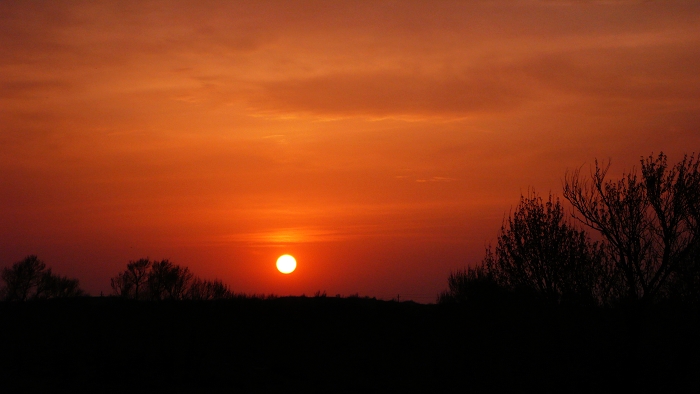 草原夕阳 摄影 xiaosi110