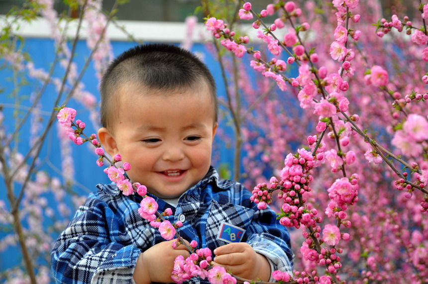 子涵（14个月）9 摄影 渤海红柳