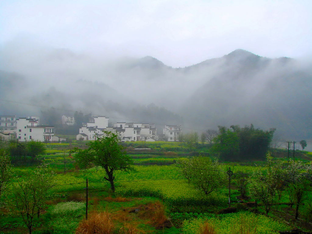 山乡 摄影 冰苹果