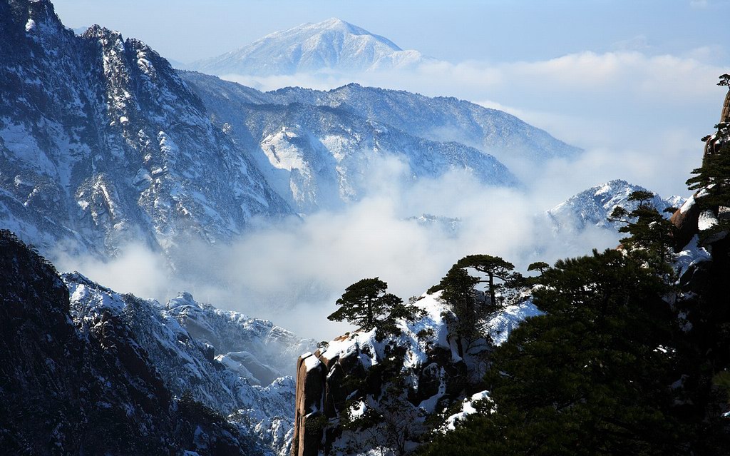 冬天的黄山 摄影 江大