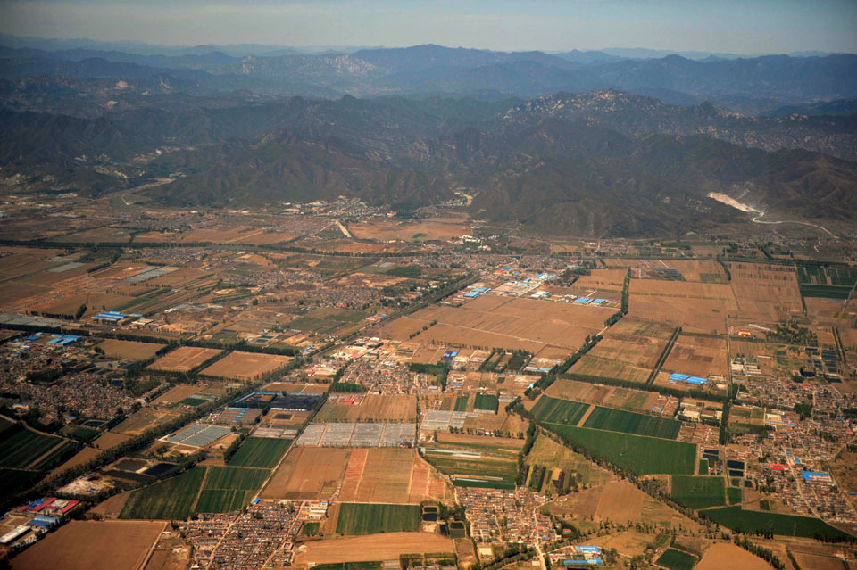 北京郊区 摄影 钢格板