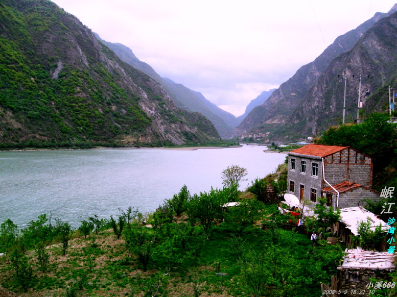 岷江:  沙湾小景 摄影 小溪666