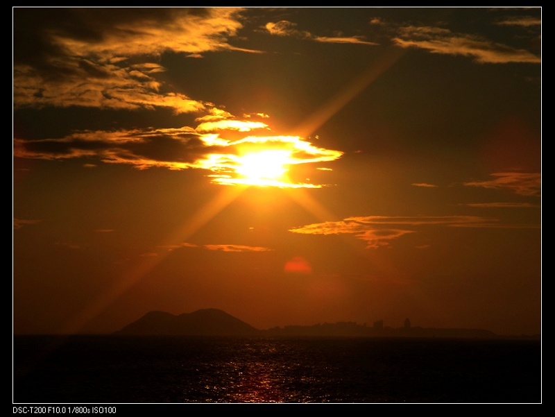 日落夕阳 摄影 秋天2008