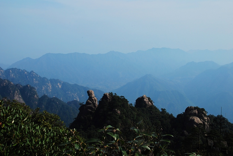 三清山风光 摄影 云山西河