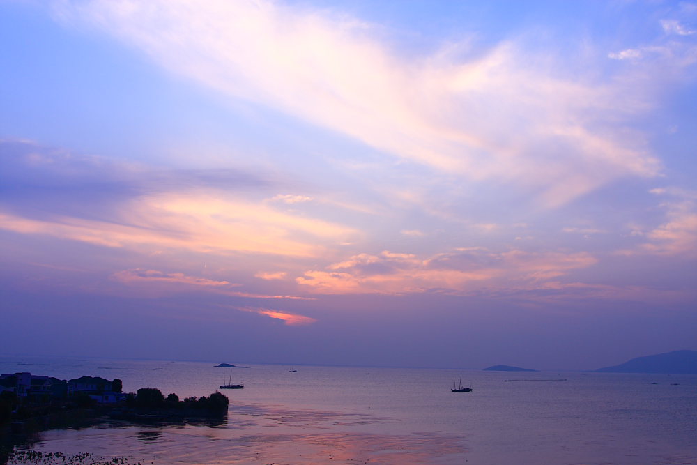 太湖日出 摄影 莱茵苑人