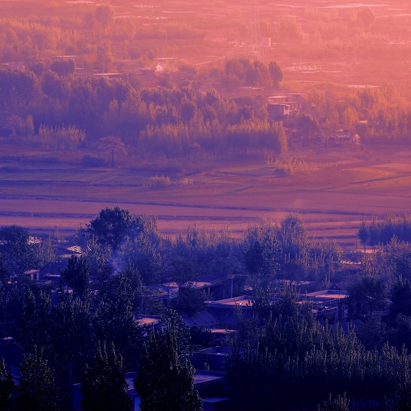 山乡的早晨 摄影 caidi5568826