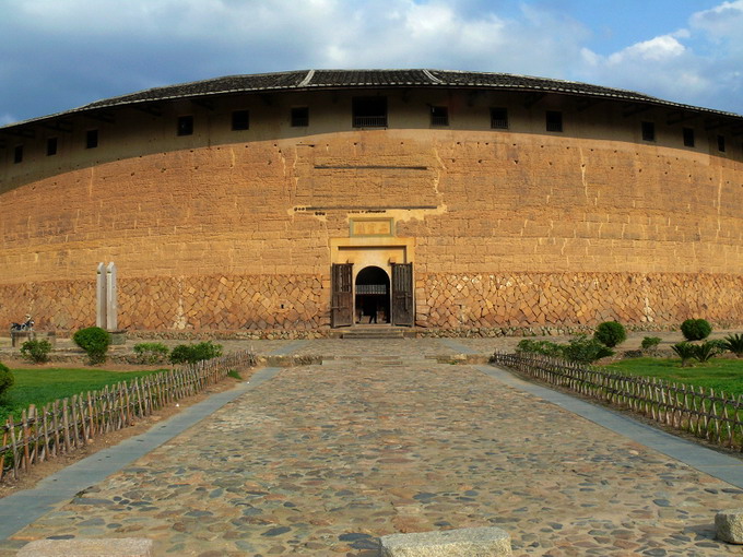 世界土楼之最－福建华安“二宜楼” 摄影 闽山茶客