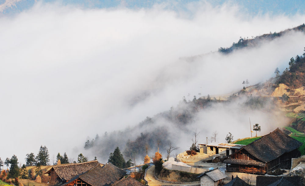 家在仙山 摄影 伽林