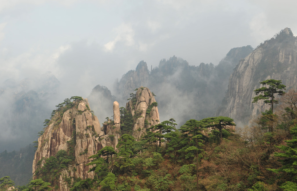 黄山 摄影 月风清