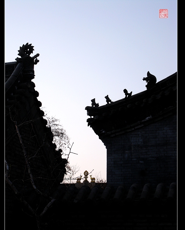 寺院 摄影 走马观花