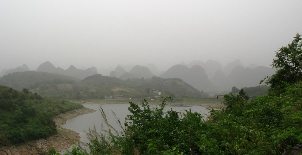 桂林阳朔白沙相思湖水库 摄影 山海风