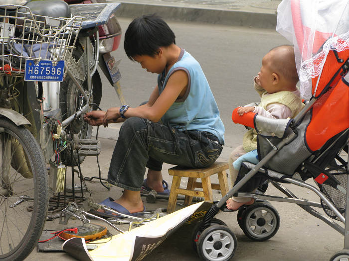 少年 摄影 人生自有路