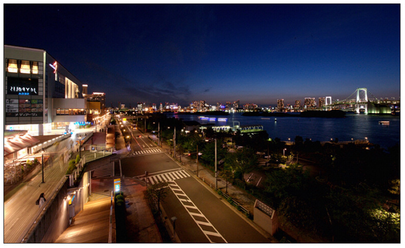 横滨--台场夜景 摄影 梦也