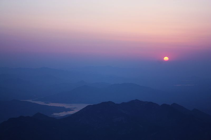 日出 摄影 旷野的风