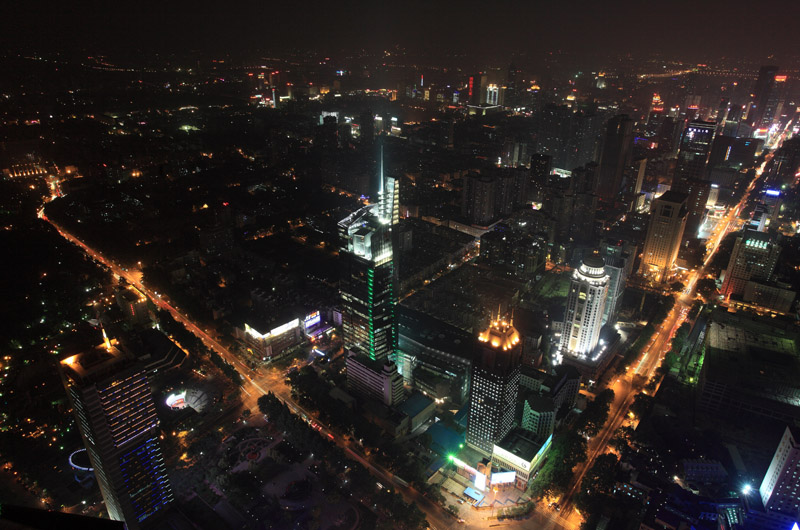 城市夜景 摄影 台城松