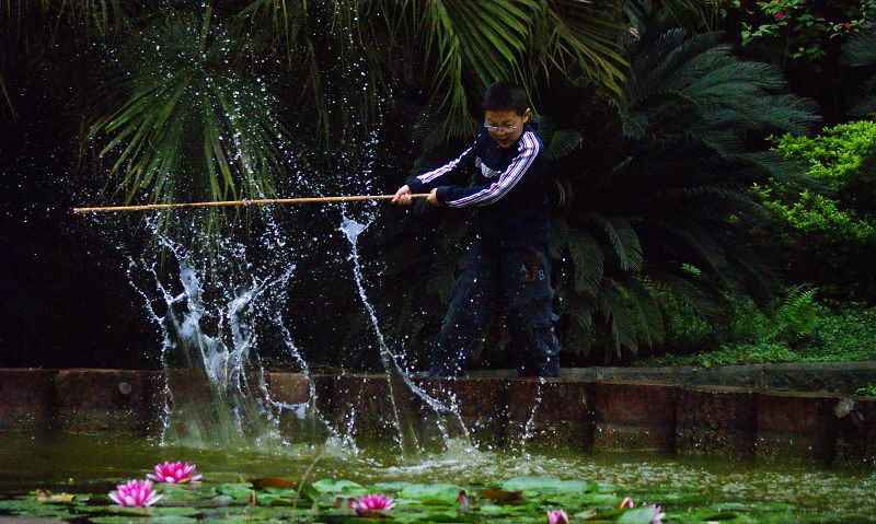 戏水 摄影 超菜