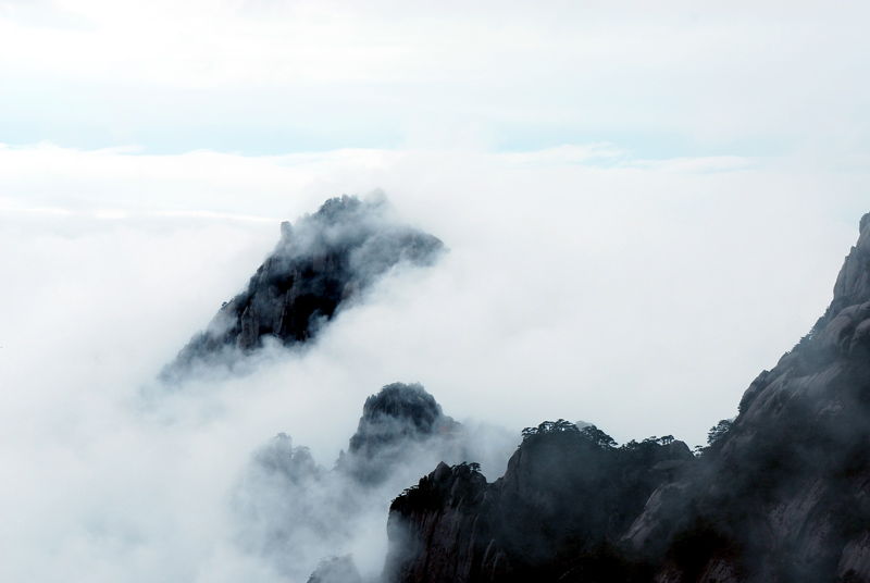 水墨黄山 摄影 岳阳老陈