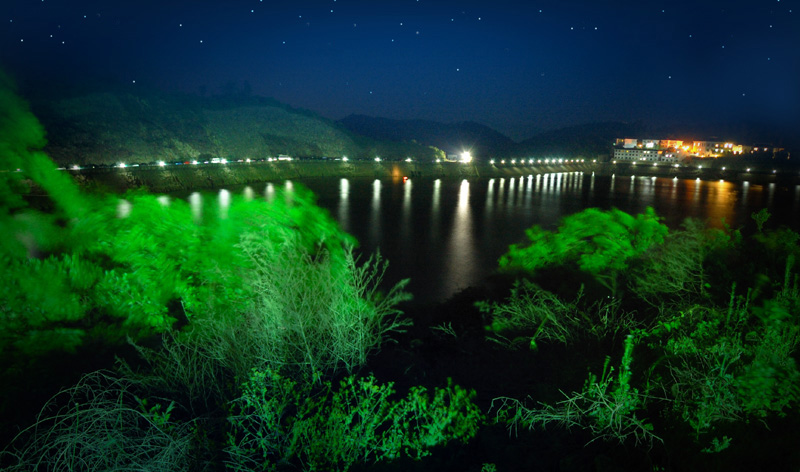 天目湖望湖岭夜色 摄影 沈佳宾