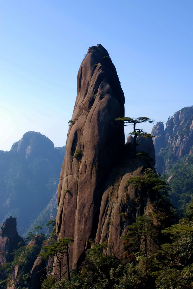 三清山南清园景区秀峰 摄影 风飘絮