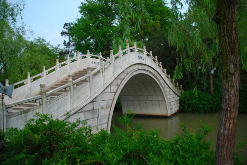 瘦西湖景-桥 摄影 巍然屹立